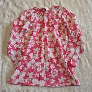Mini Boden girls size 13-14 years pink and white tunic VVGUC